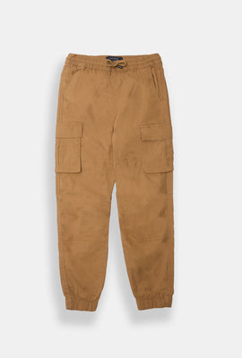 Arsenic Youth Poplin Cargo Joggers