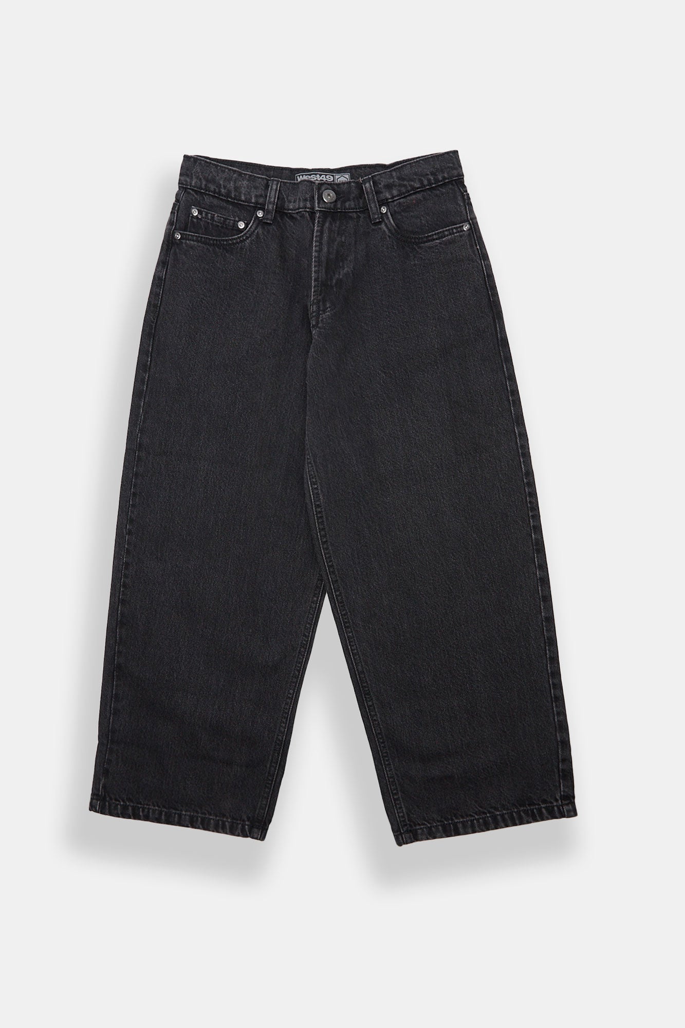 West49 Youth Baggy Black Jeans - /