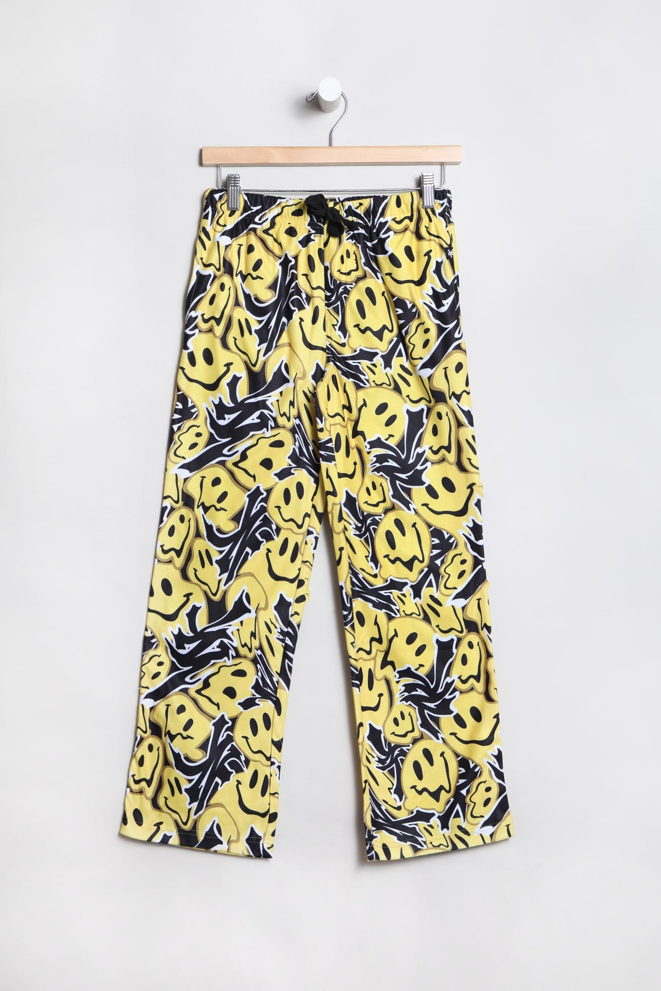 Zoo York Youth Smileys Print Pajama Bottoms - Yellow /