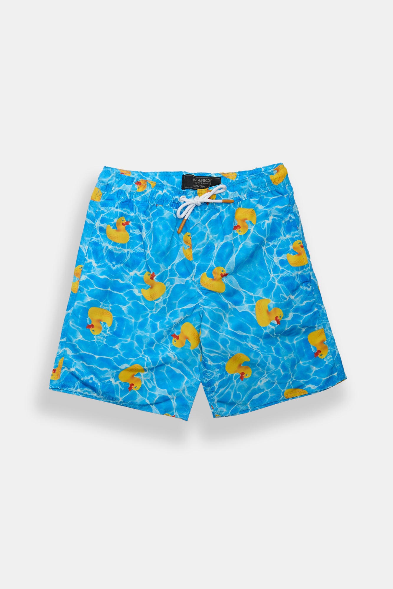 Arsenic Youth Rubber Ducks Swim Shorts 7" - Blue /