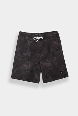 Short de bain tie-dye noir Zoo York junior 7 po