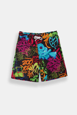 Zoo York Youth Graffiti Swim Shorts 7