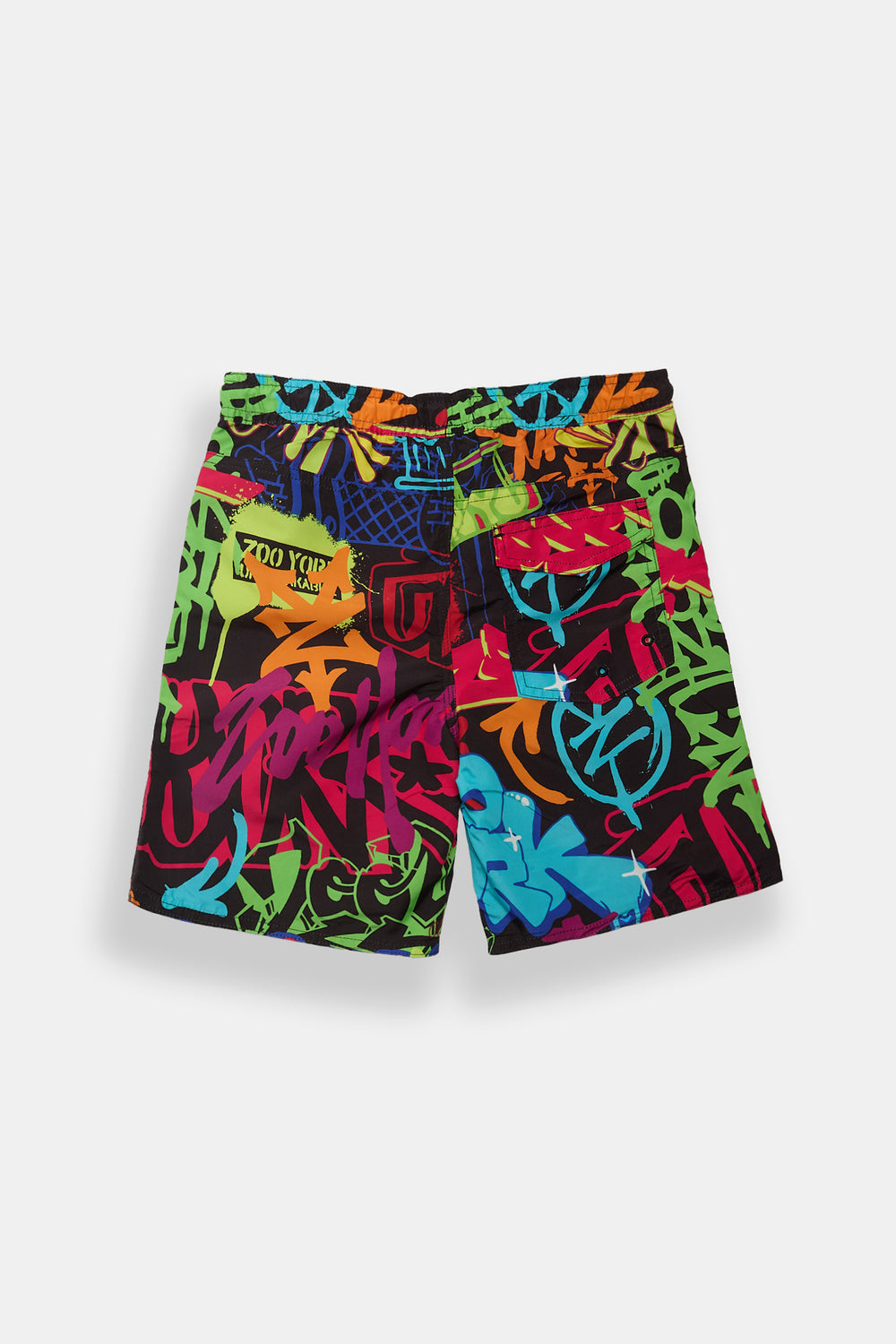 Short de bain imprimé graffiti Zoo York junior 7 po Short de bain imprimé graffiti Zoo York junior 7 po