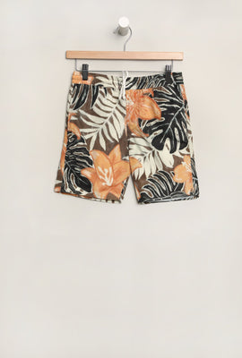 West49 Youth Tropical Print Beach Shorts