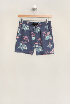 Amnesia Youth Printed Beach Shorts