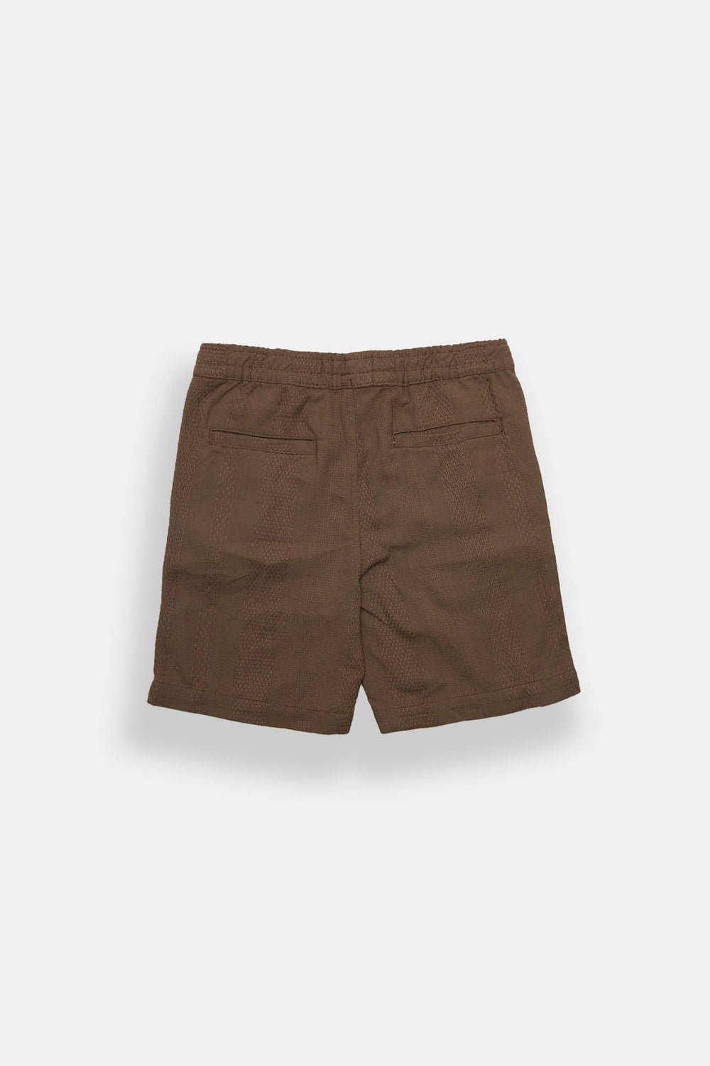 Youth Textured Striped Shorts 7