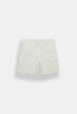 Youth Linen-Blend Shorts