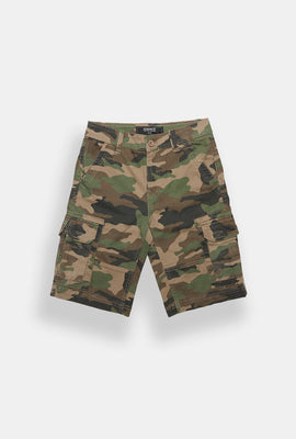 Short cargo en sergé Arsenic junior
