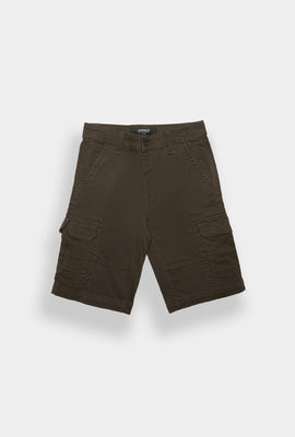Short cargo en sergé Arsenic junior