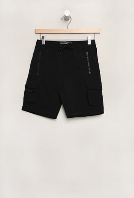 West49 Youth Nylon Cargo Shorts with Zip
