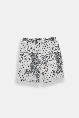 Short en maille imprimé bandana Arsenic junior