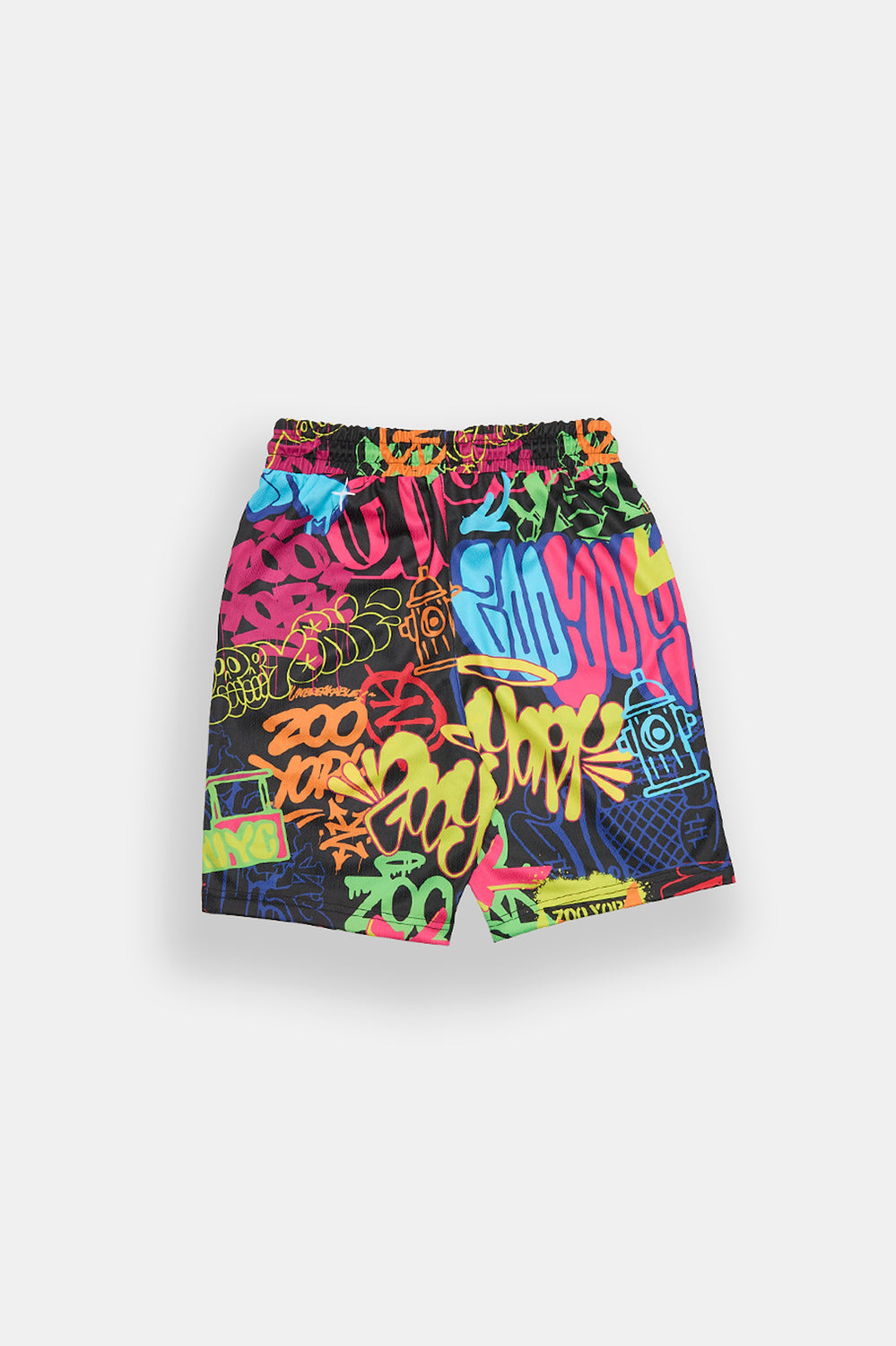 Short en maille motif graffiti Zoo York junior Short en maille motif graffiti Zoo York junior