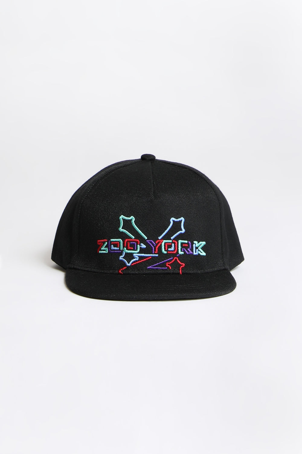 Casquette à Bord Plat Logo Brodé Zoo York Junior Casquette à Bord Plat Logo Brodé Zoo York Junior