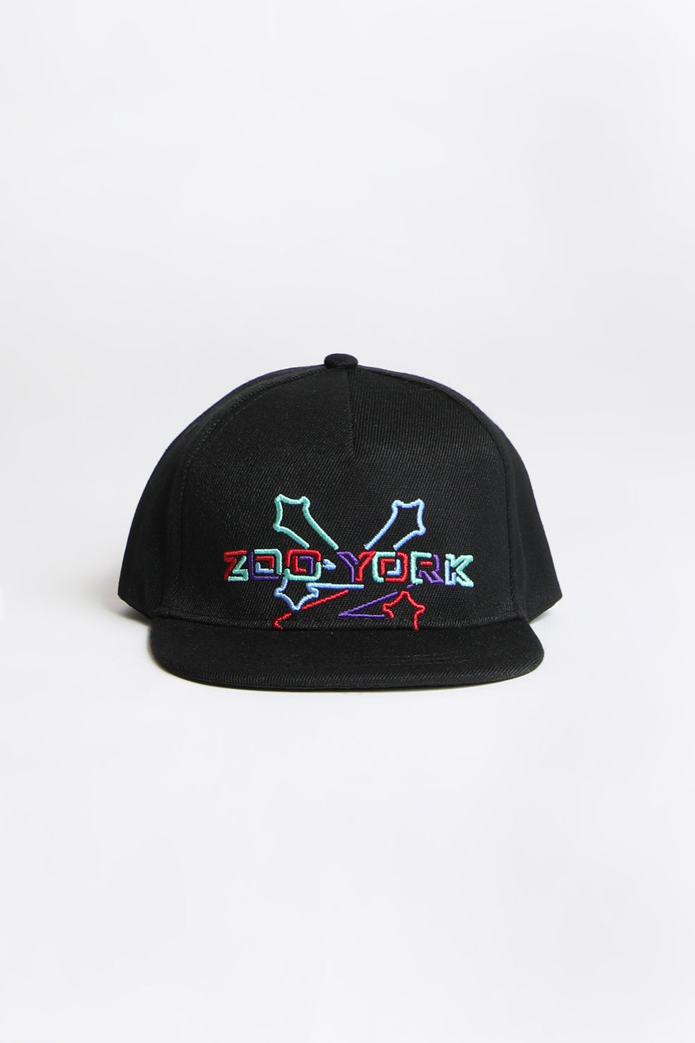 Zoo York Youth Embroidered Logo Flat Brim Hat Zoo York Youth Embroidered Logo Flat Brim Hat
