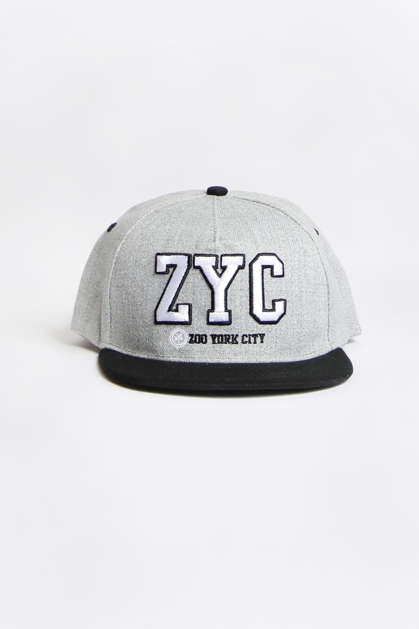 Zoo York Youth ZYC Flat Brim Hat - Heather Grey / O/S