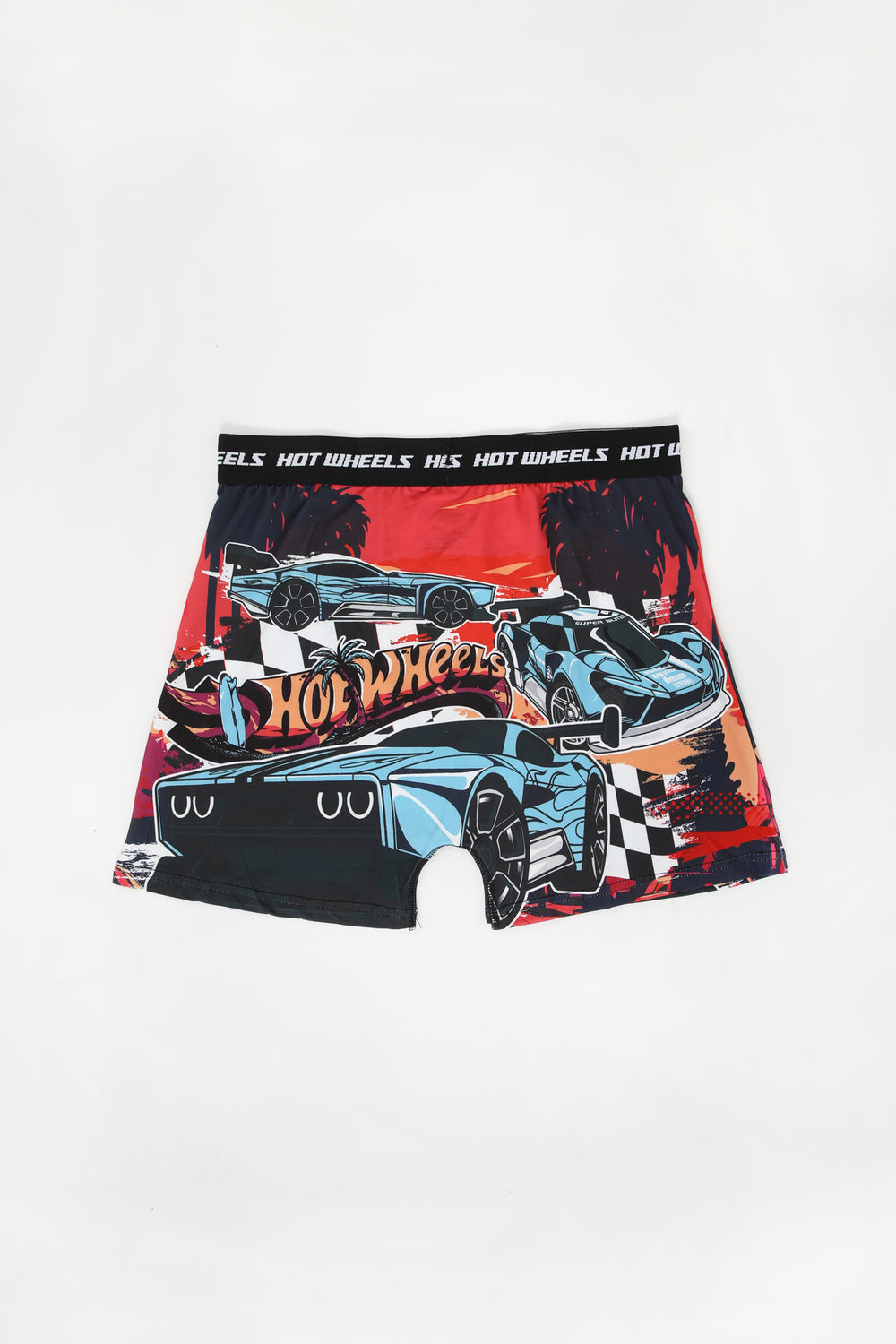 Youth Blue Hot Wheels Boxer Brief Youth Blue Hot Wheels Boxer Brief