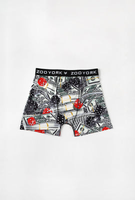 Zoo York Youth Stacks Of Money Boxer Brief