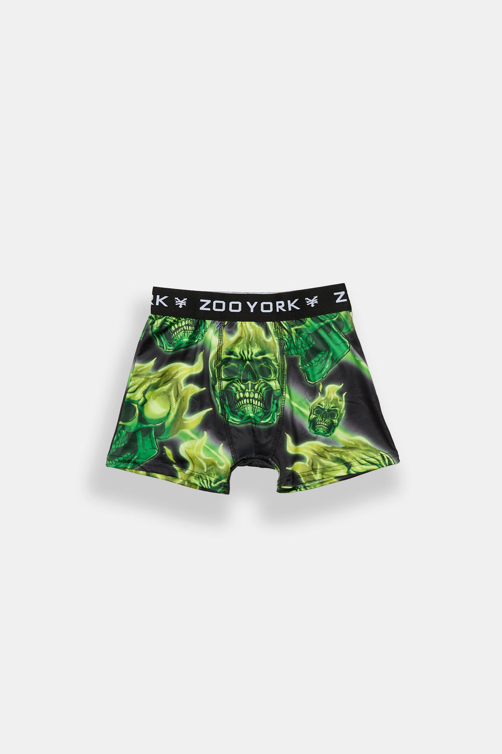 Zoo York Youth Green Skulls Boxer Brief Zoo York Youth Green Skulls Boxer Brief