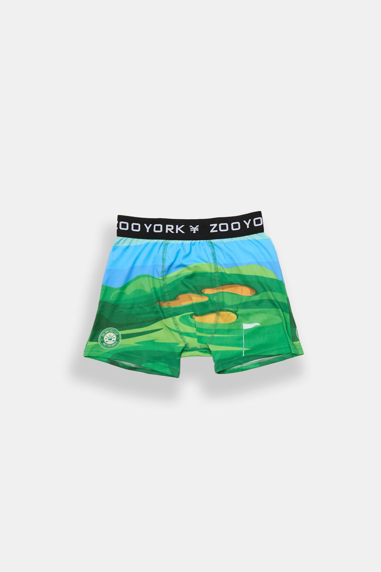 Zoo York Youth Golf Club Boxer Brief - Green /