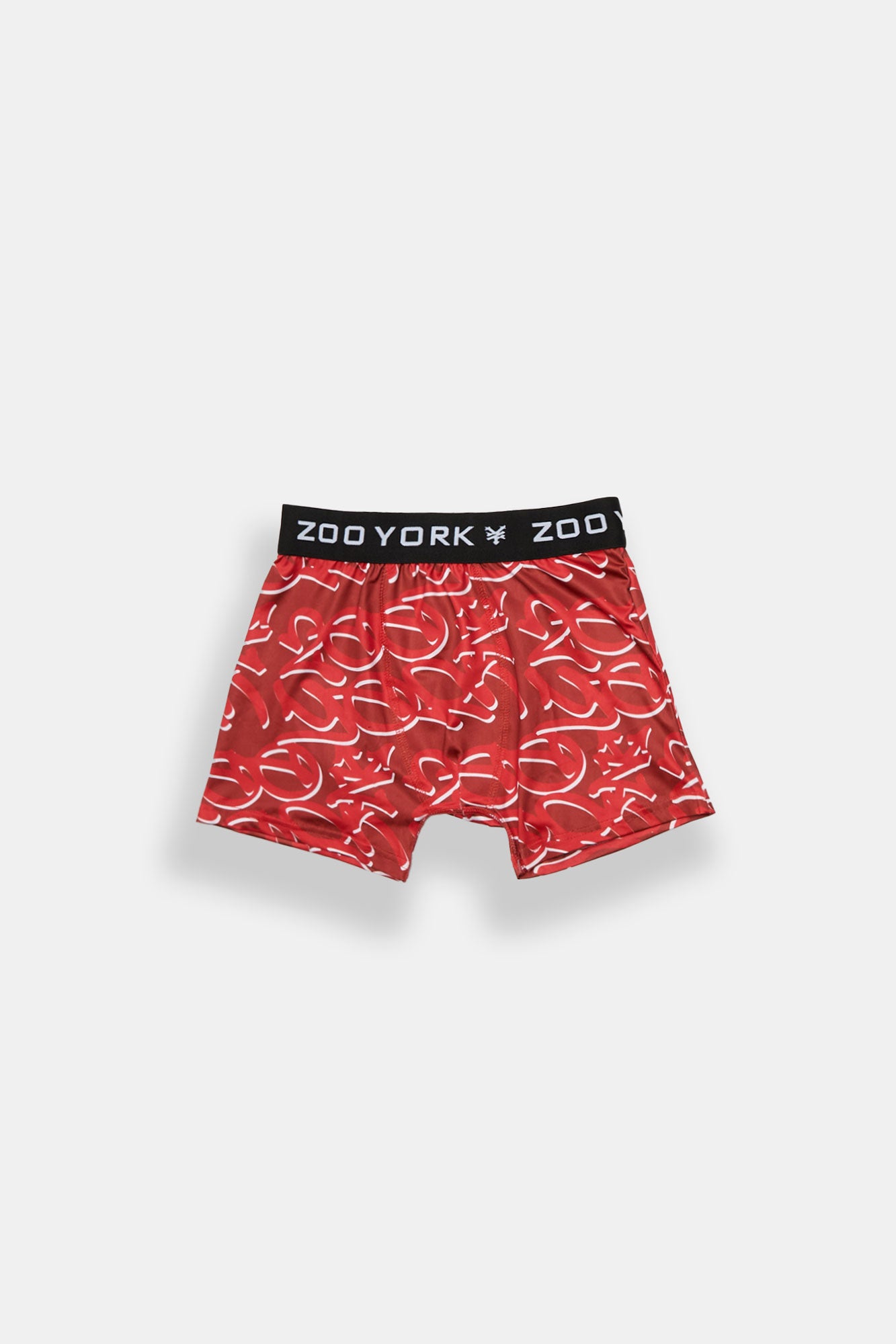 Zoo York Youth Graffiti Logo Boxer Brief - Red /
