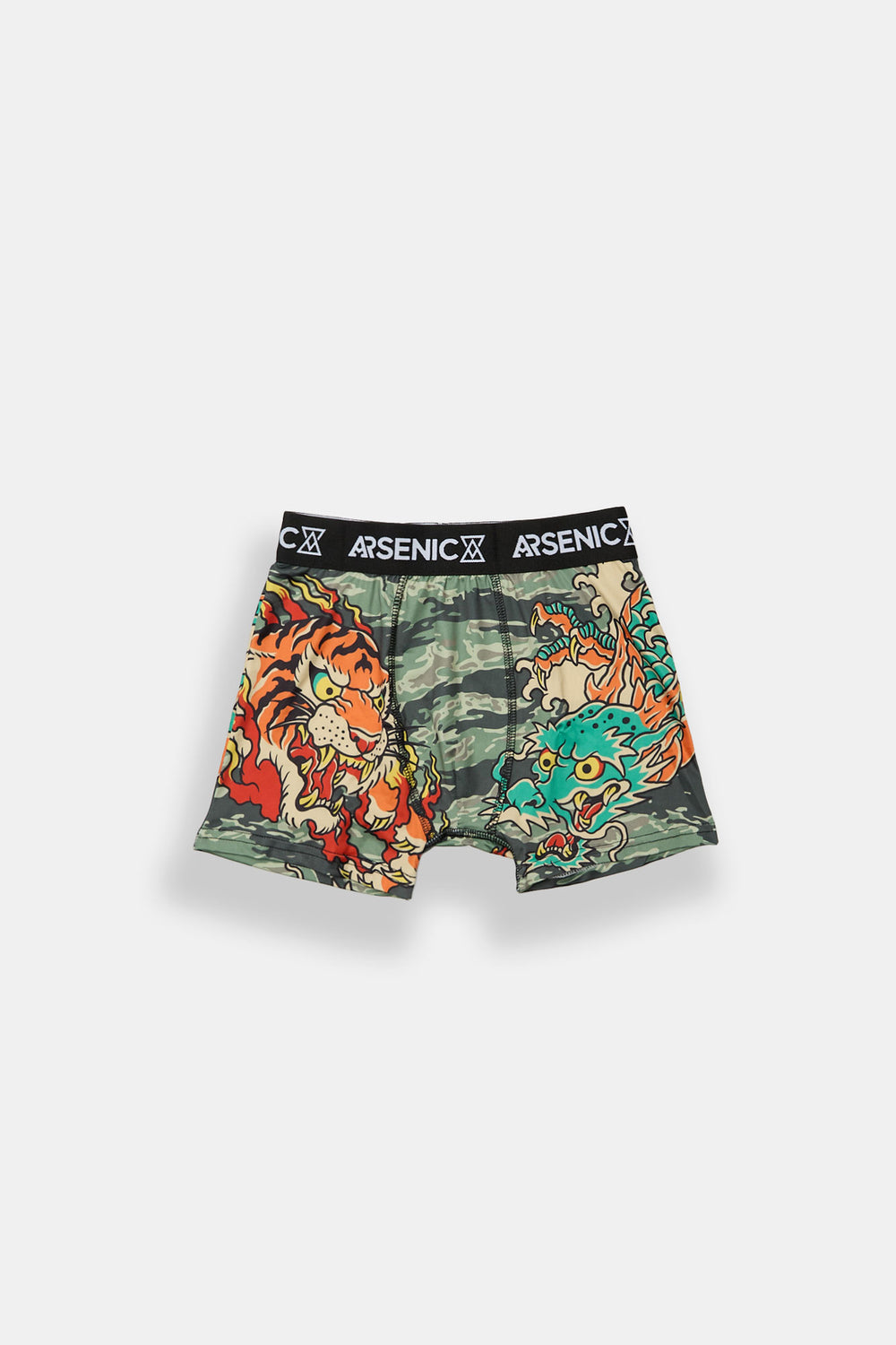 Arsenic Youth Dragon & Tiger Camo Boxer Brief Arsenic Youth Dragon & Tiger Camo Boxer Brief