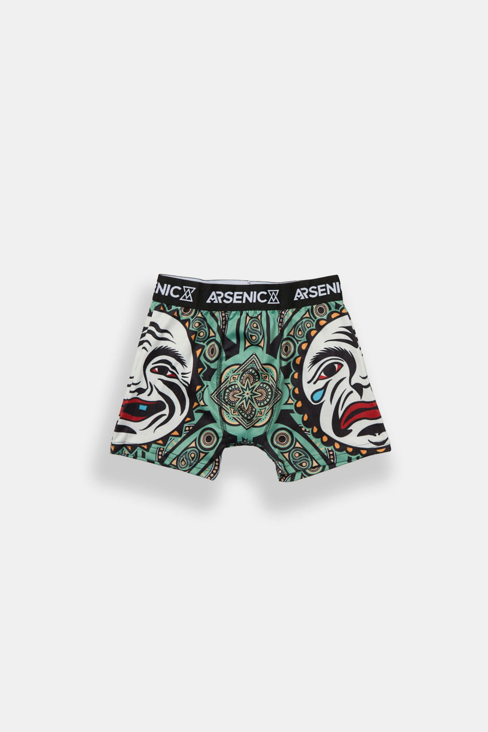 Arsenic Youth Kaleidoscope Mask Printed Boxer Brief Arsenic Youth Kaleidoscope Mask Printed Boxer Brief