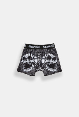 Arsenic Youth Screaming Skulls Boxer Brief