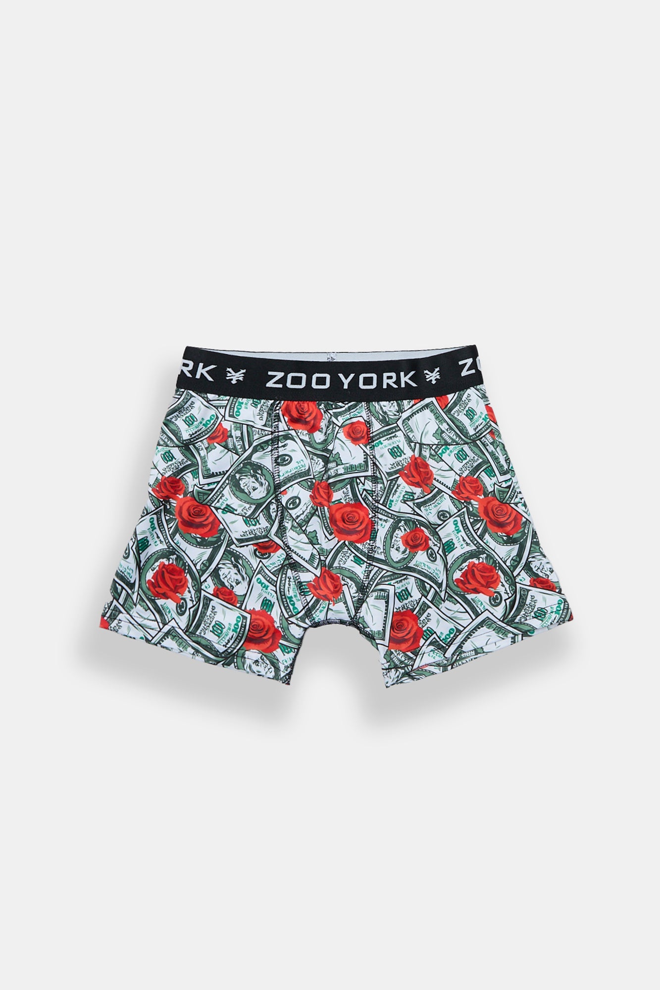 Zoo York Youth Money & Roses Boxer Brief - Green /