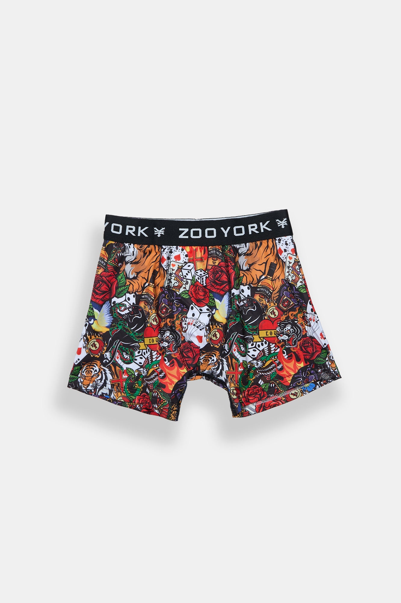 Zoo York Youth Tiger & Dice Boxer Brief - Multi /