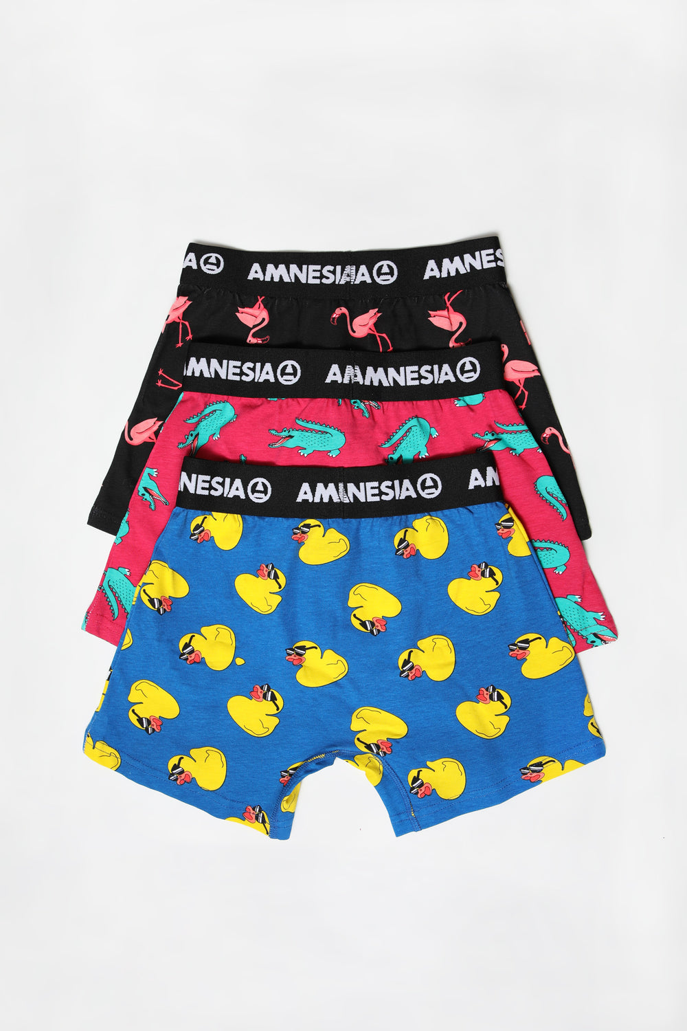 Amnesia Youth 3-Pack Animal Print Boxer Briefs Amnesia Youth 3-Pack Animal Print Boxer Briefs