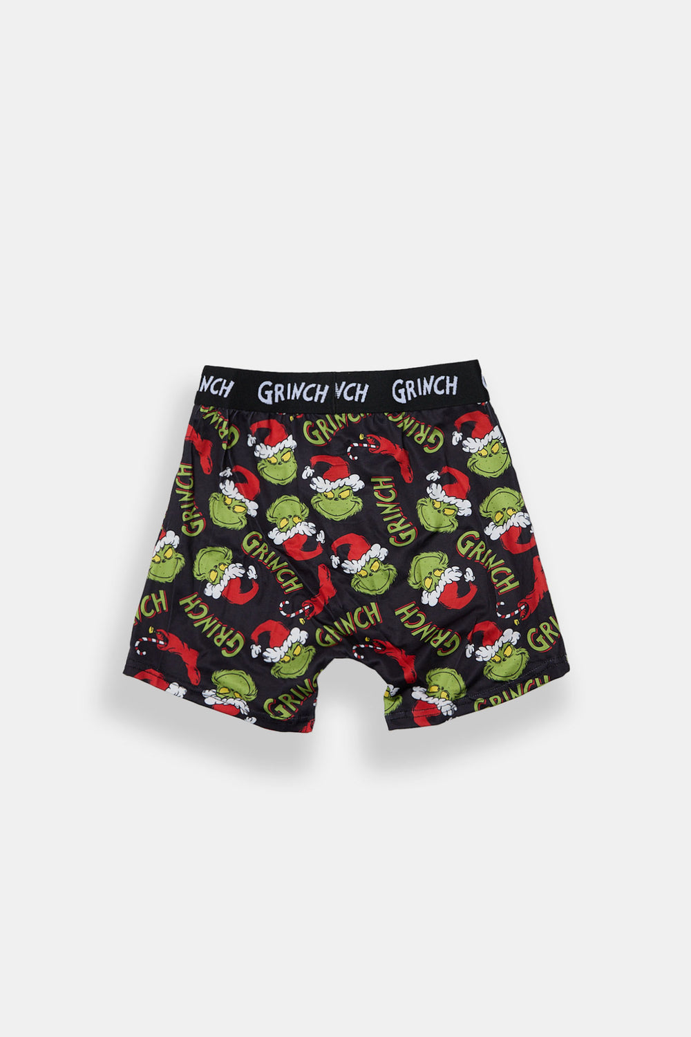 Youth The Grinch Santa Hat Boxer Brief Youth The Grinch Santa Hat Boxer Brief