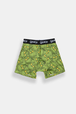 Youth Grinch Faces Boxer Brief