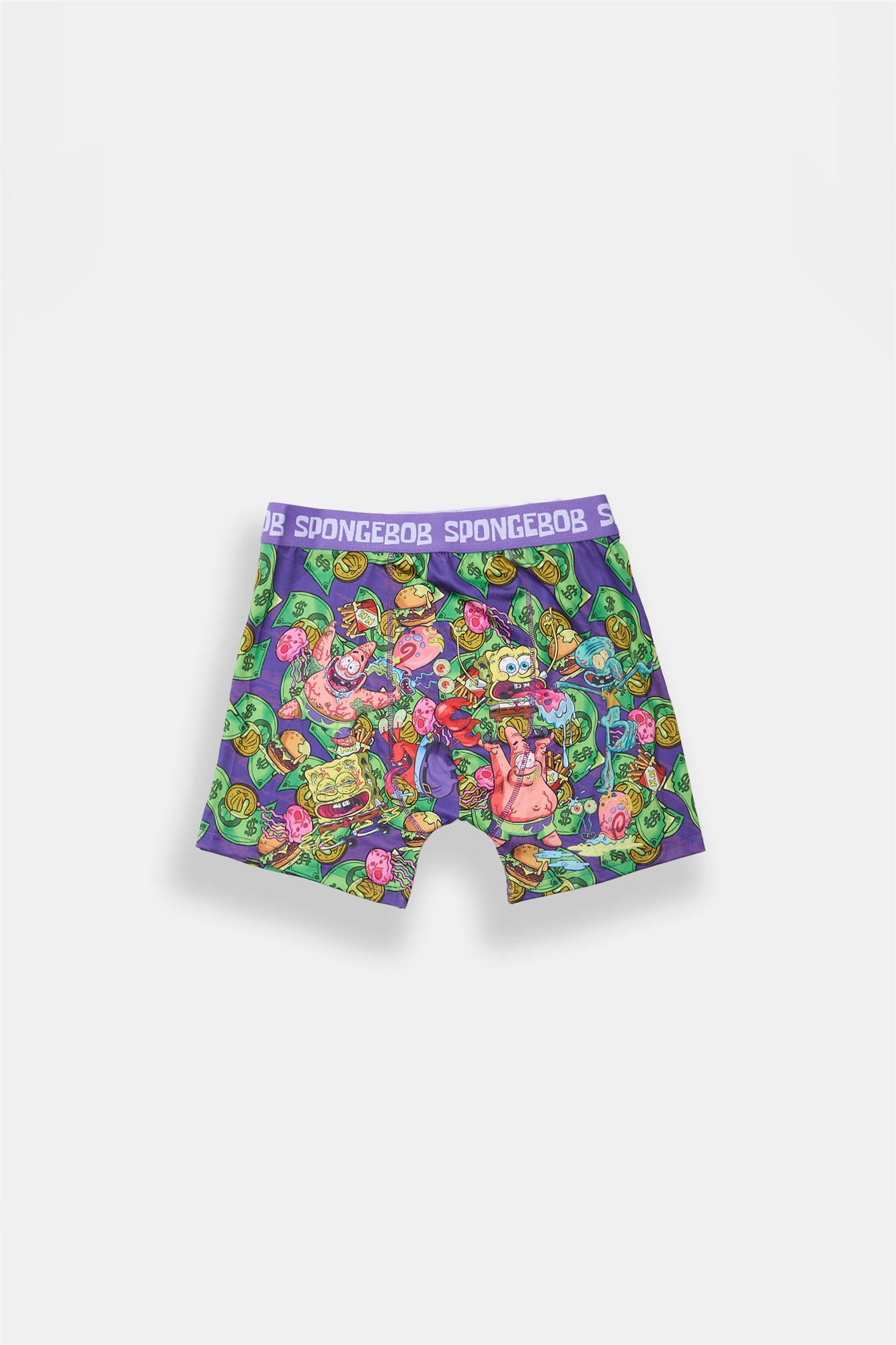 Youth SpongeBob & Patrick Printed Boxer Briefs - Multi /