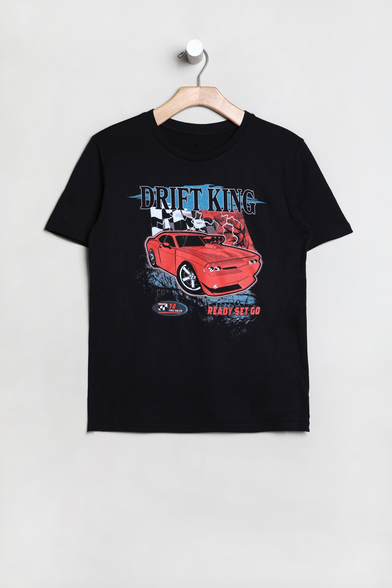 West49 Youth Drift King T-Shirt - Black /