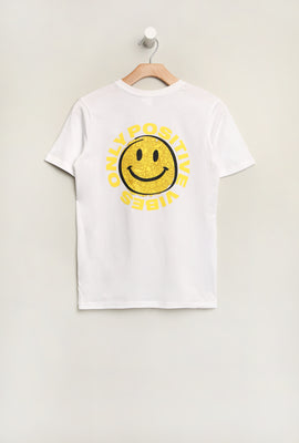 T-Shirt Imprimé Positive Vibes Arsenic Junior