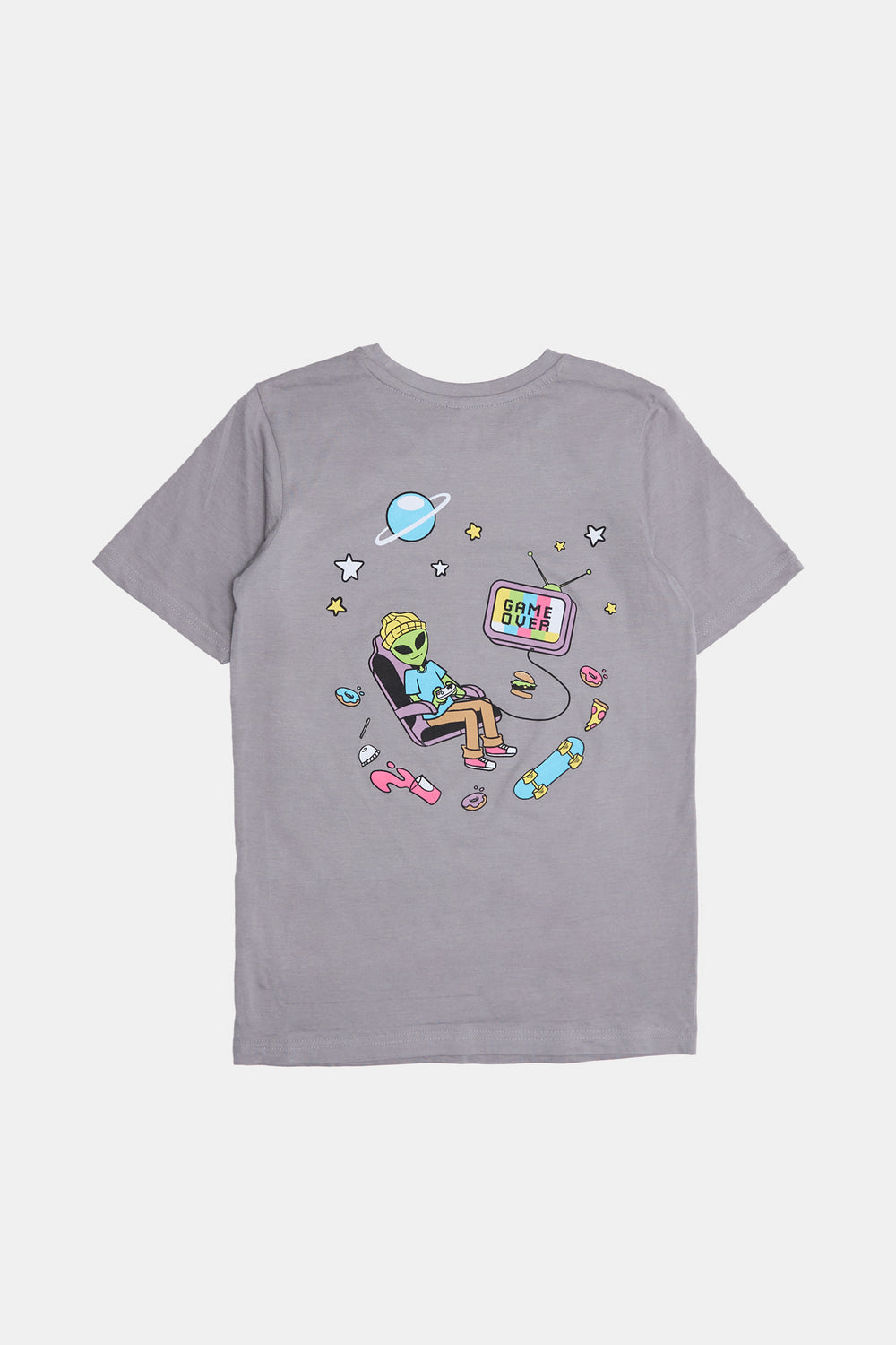 T-shirt imprimé extraterrestre Arsenic junior T-shirt imprimé extraterrestre Arsenic junior