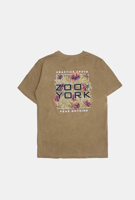 T-Shirt imprimé logo tropical Zoo York junior