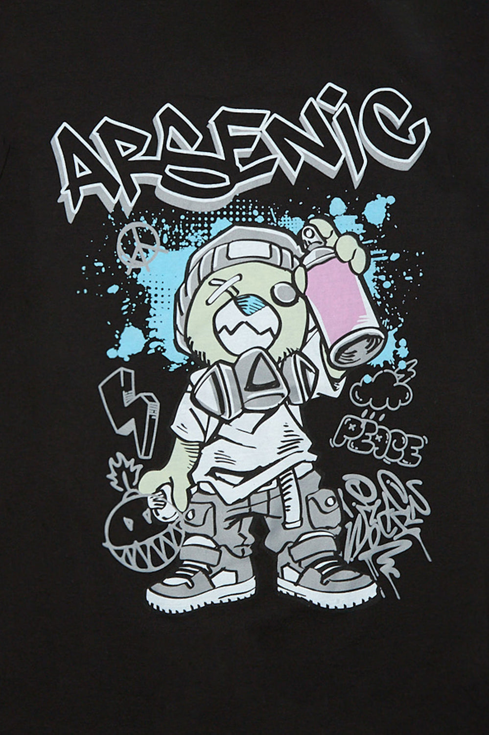 Arsenic Youth Graffiti Bear Tee Arsenic Youth Graffiti Bear Tee