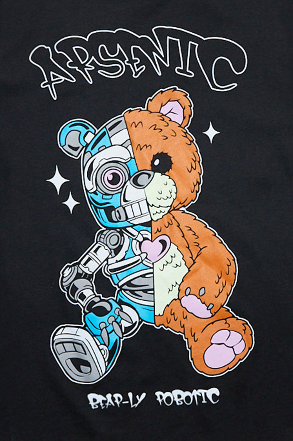 Arsenic Youth Robo Bear Graphic Tee Arsenic Youth Robo Bear Graphic Tee