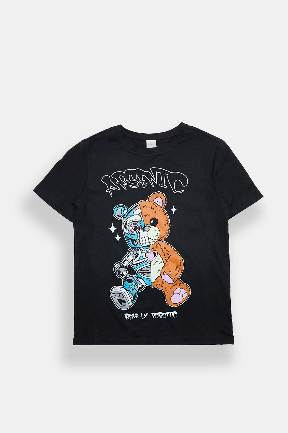 Arsenic Youth Robo Bear Graphic Tee Arsenic Youth Robo Bear Graphic Tee