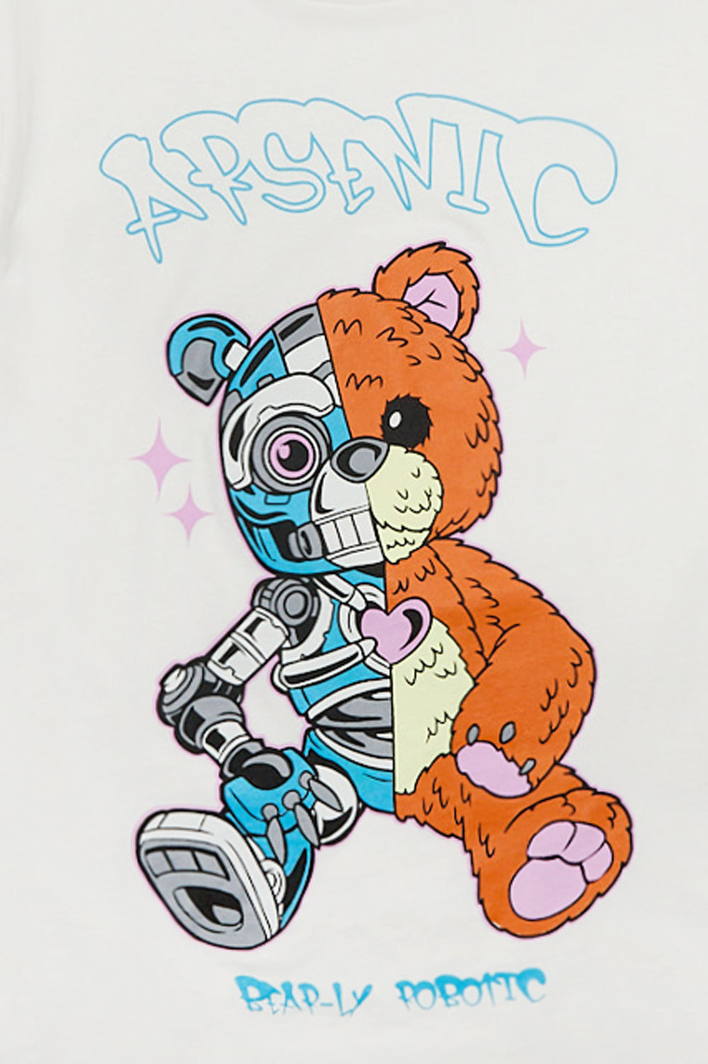 T-shirt imprimé ours robotique Arsenic junior T-shirt imprimé ours robotique Arsenic junior