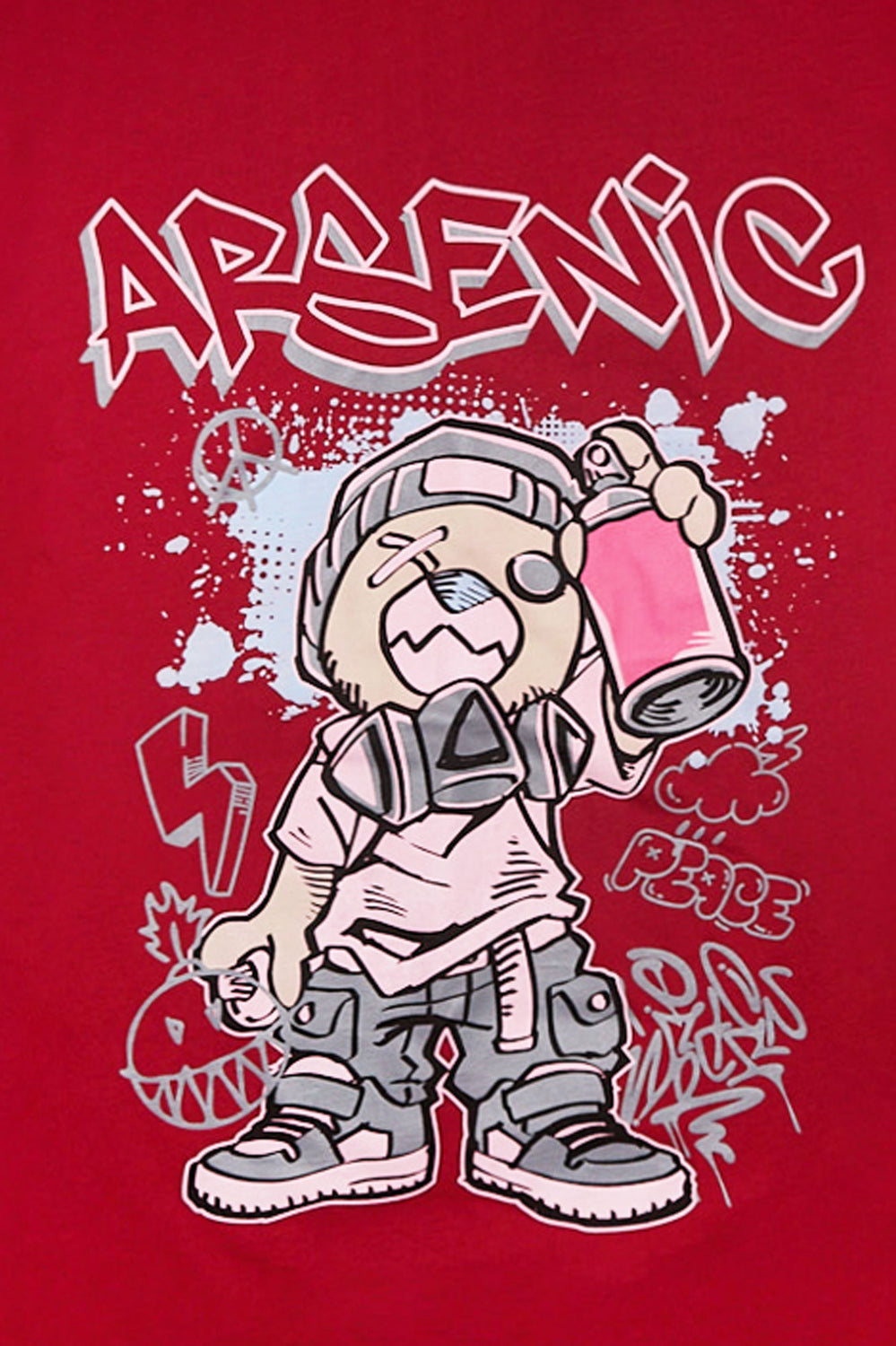 T-shirt imprimé ours graffiti Arsenic junior T-shirt imprimé ours graffiti Arsenic junior