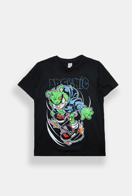 T-shirt imprimé ours robotique Arsenic junior