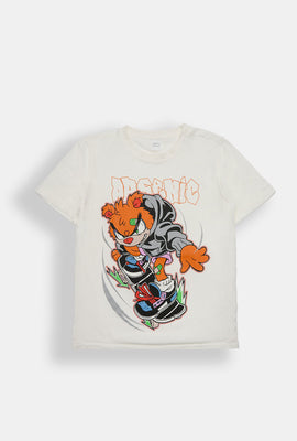 Arsenic Youth Skateboard Bear Graphic Tee