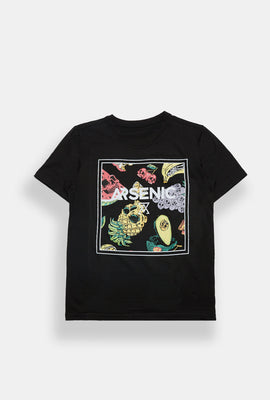 T-shirt imprimé crânes fruités Arsenic junior