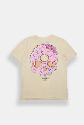 Arsenic Youth Donut Skull Graphic Tee