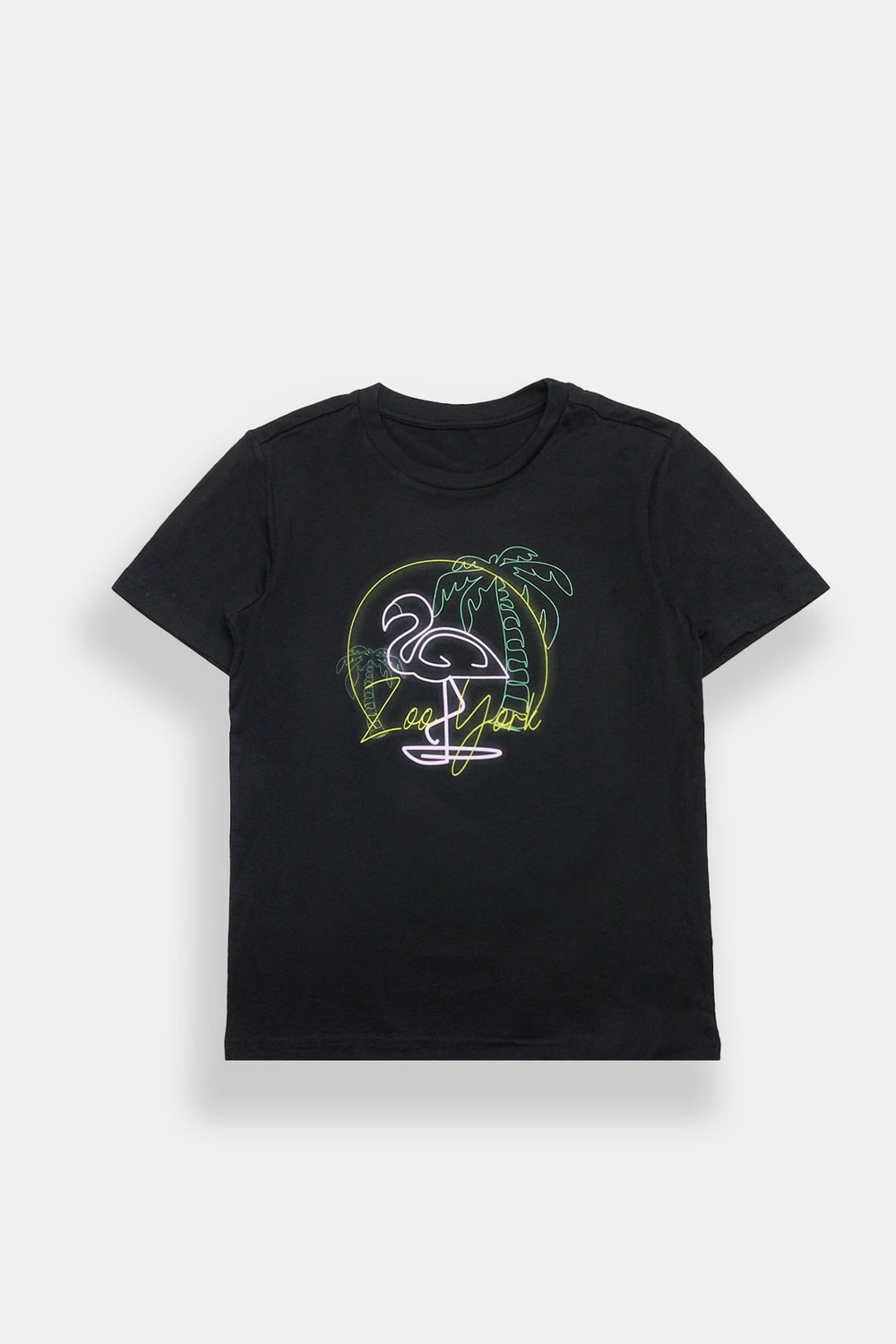 Zoo York Youth Neon Flamingo Graphic Tee Zoo York Youth Neon Flamingo Graphic Tee