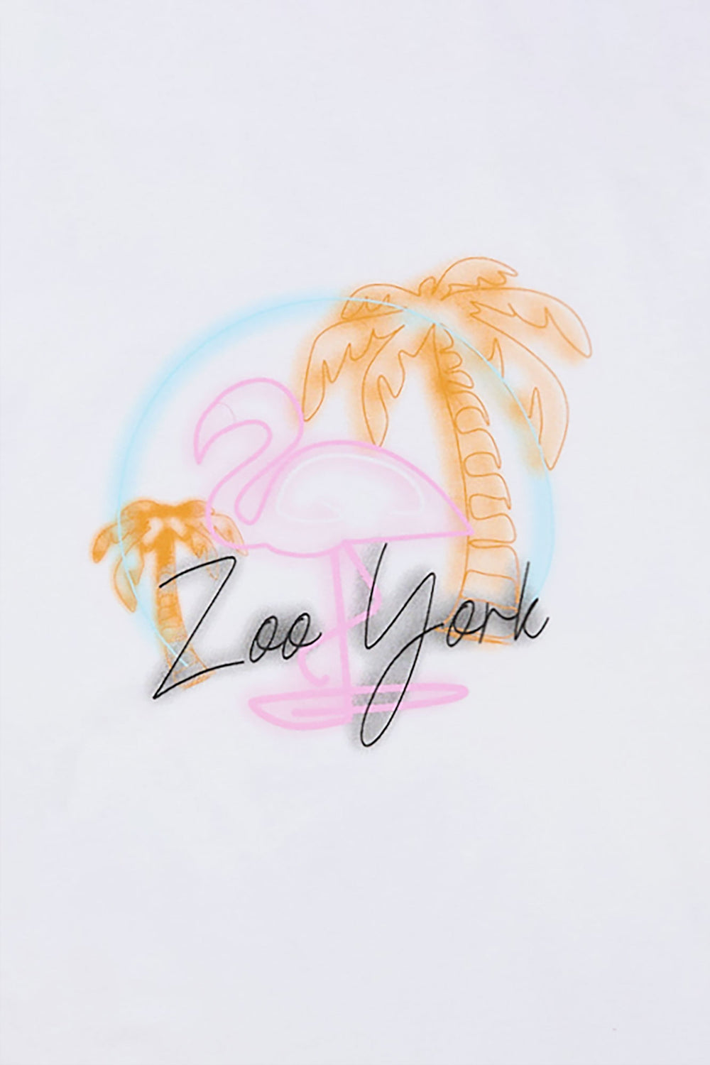 Zoo York Youth Neon Flamingo Graphic Tee Zoo York Youth Neon Flamingo Graphic Tee