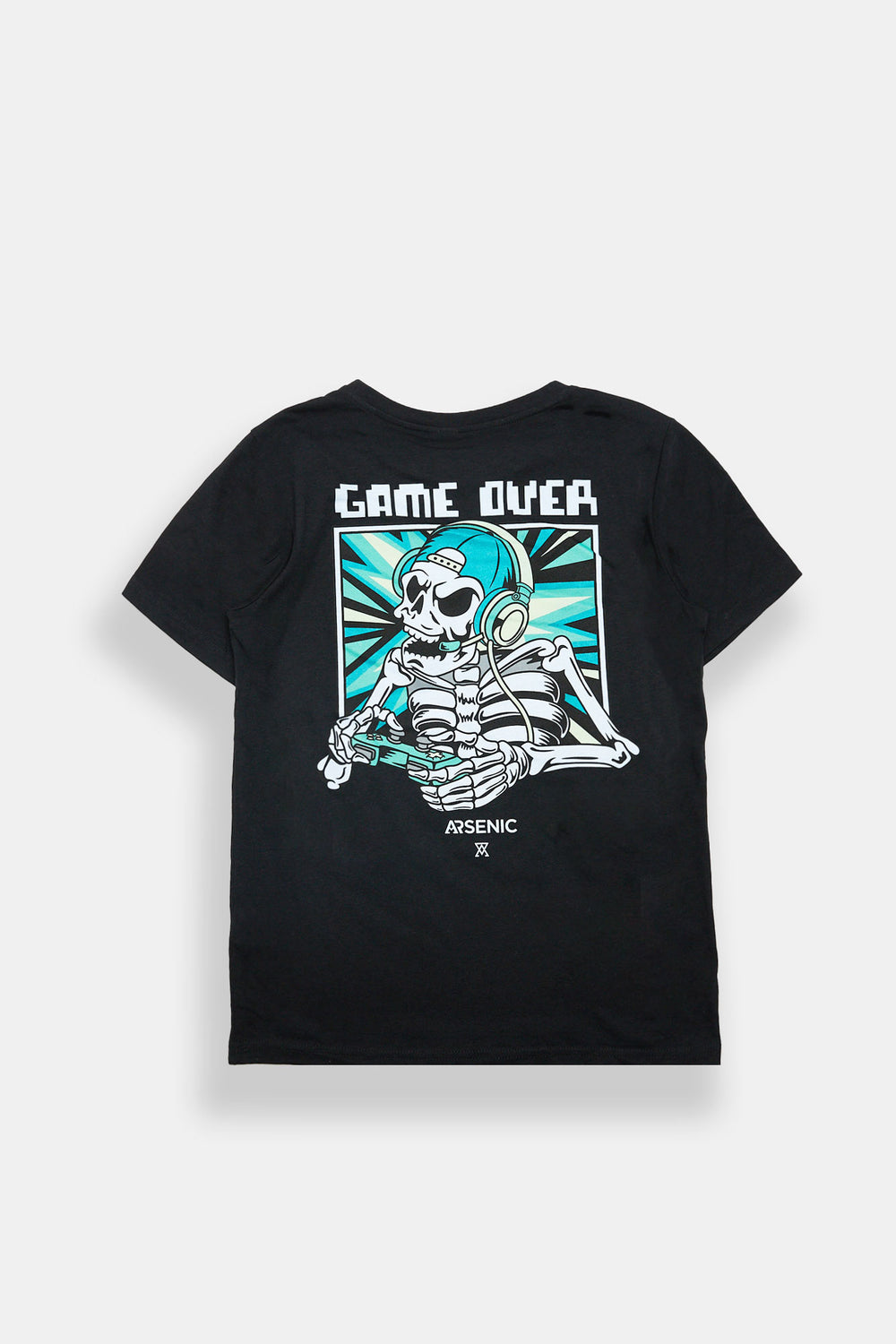 Arsenic Youth Game Over Graphic Tee Arsenic Youth Game Over Graphic Tee