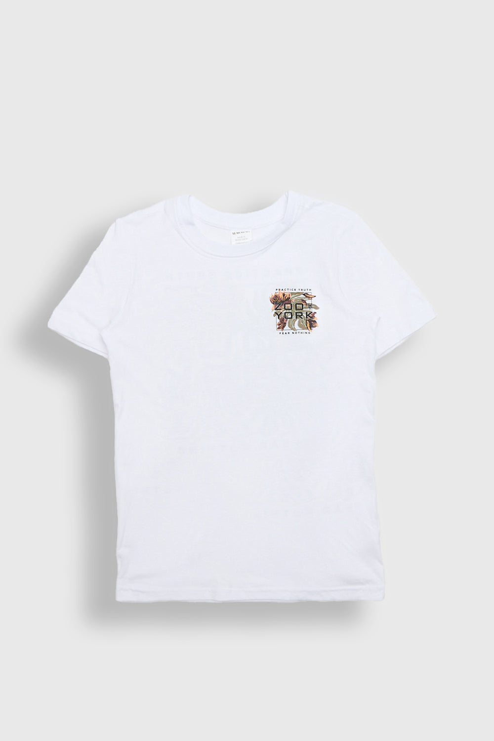 T-shirt imprimé logo tropical Zoo York junior T-shirt imprimé logo tropical Zoo York junior